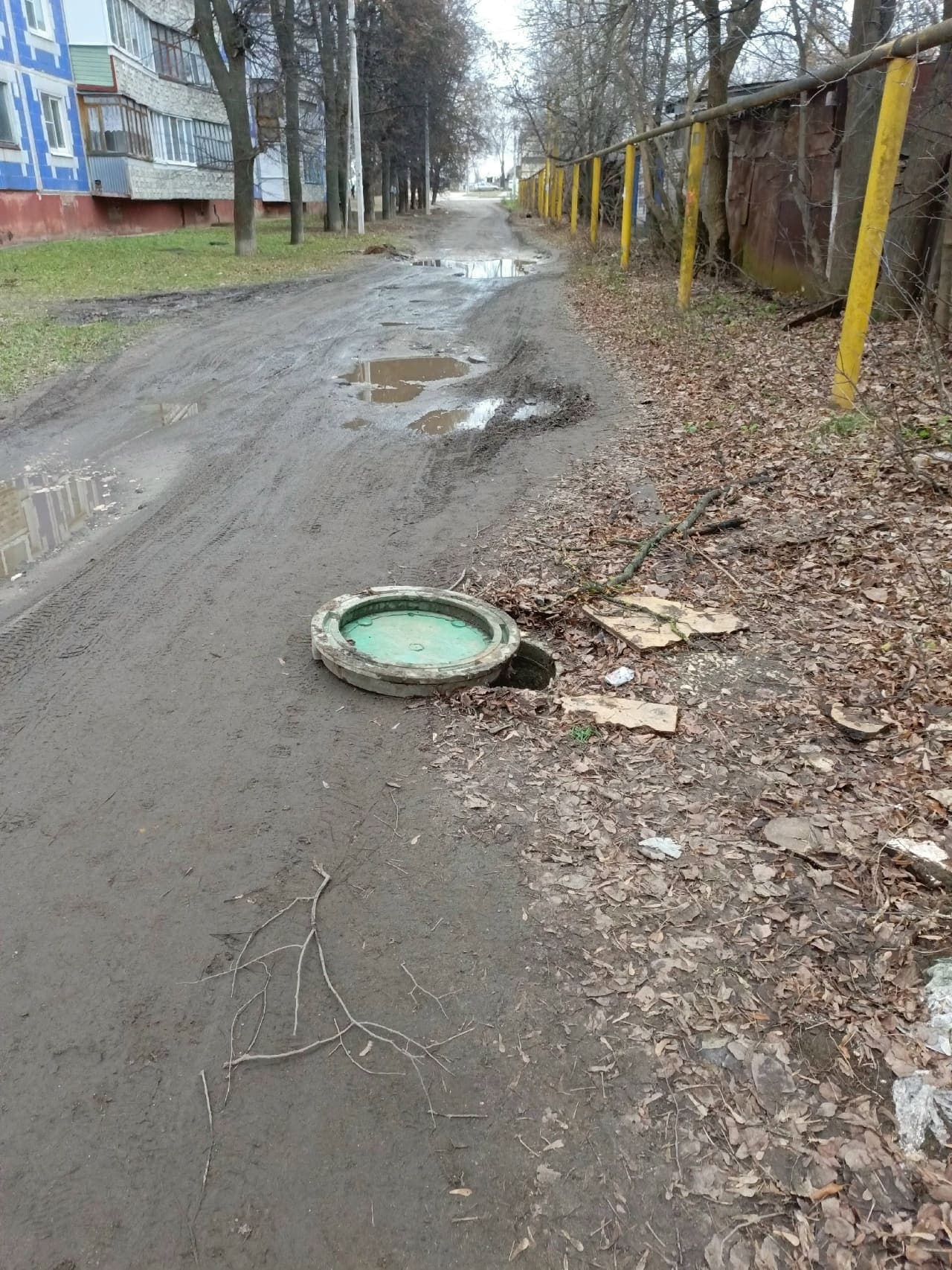 Недопустимый монтаж люка 5